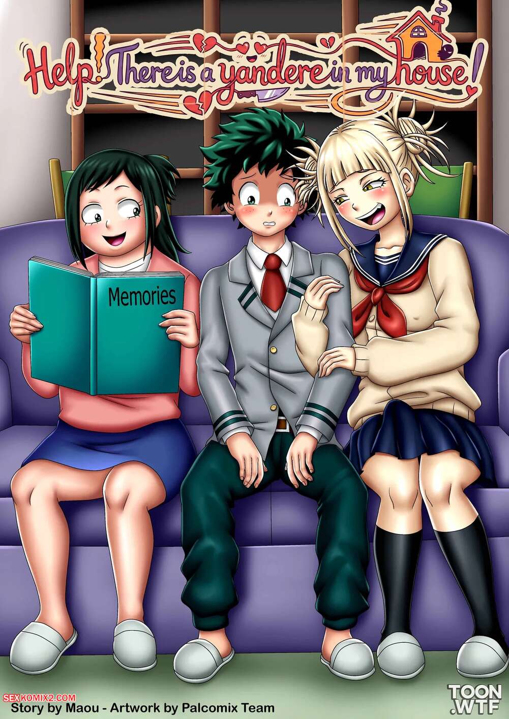 Porn comic Help. There Is a Yandere in My House. My Hero Academia. Palcomix