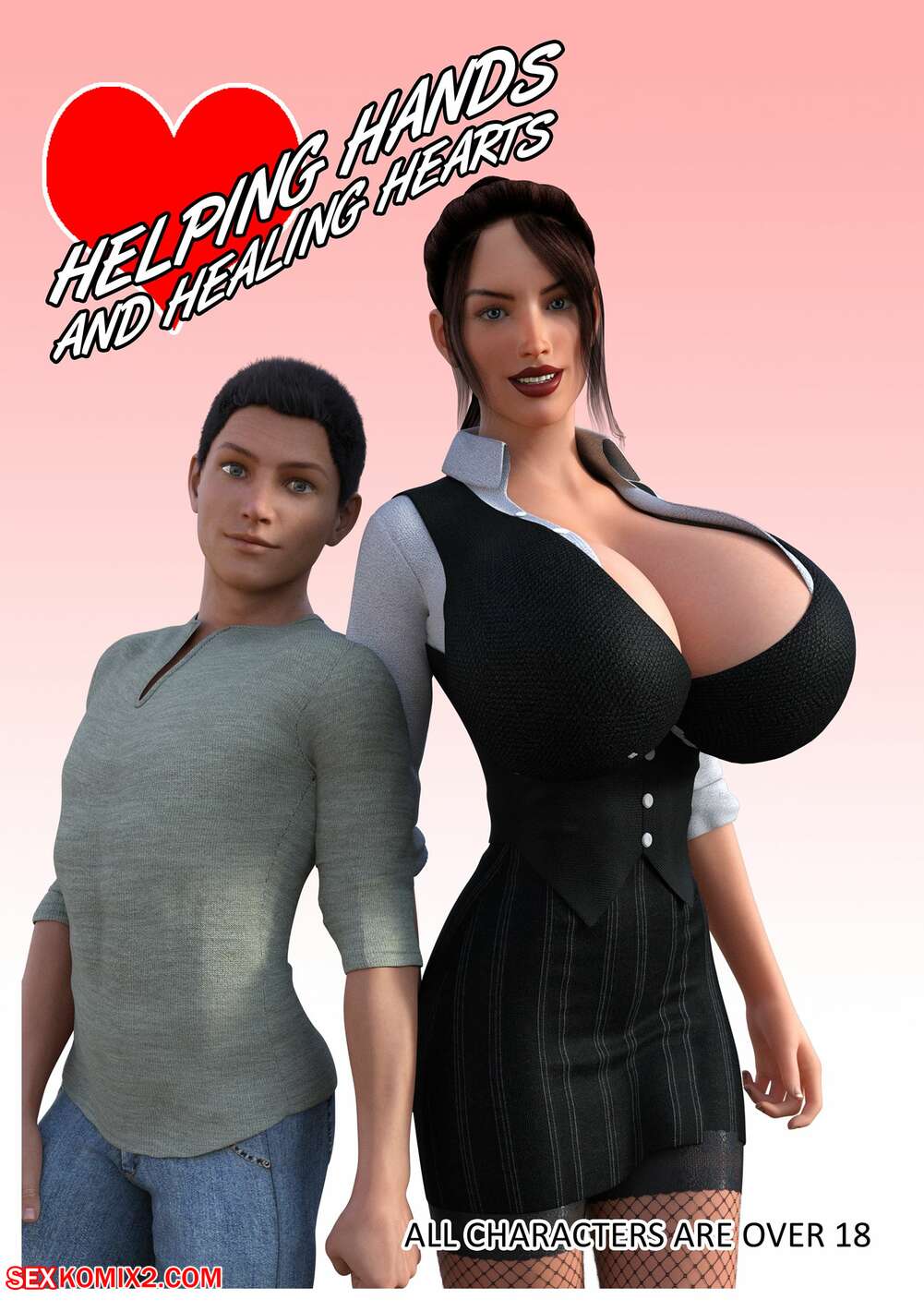 Porn comic Helping Hands And Healing Hearts. The Omega Rabbit