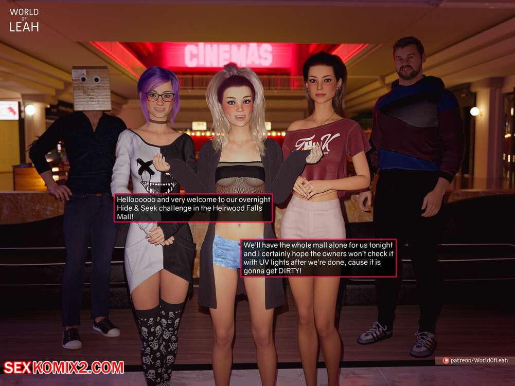 Porn comic Hide and Sex. WorldofLeah