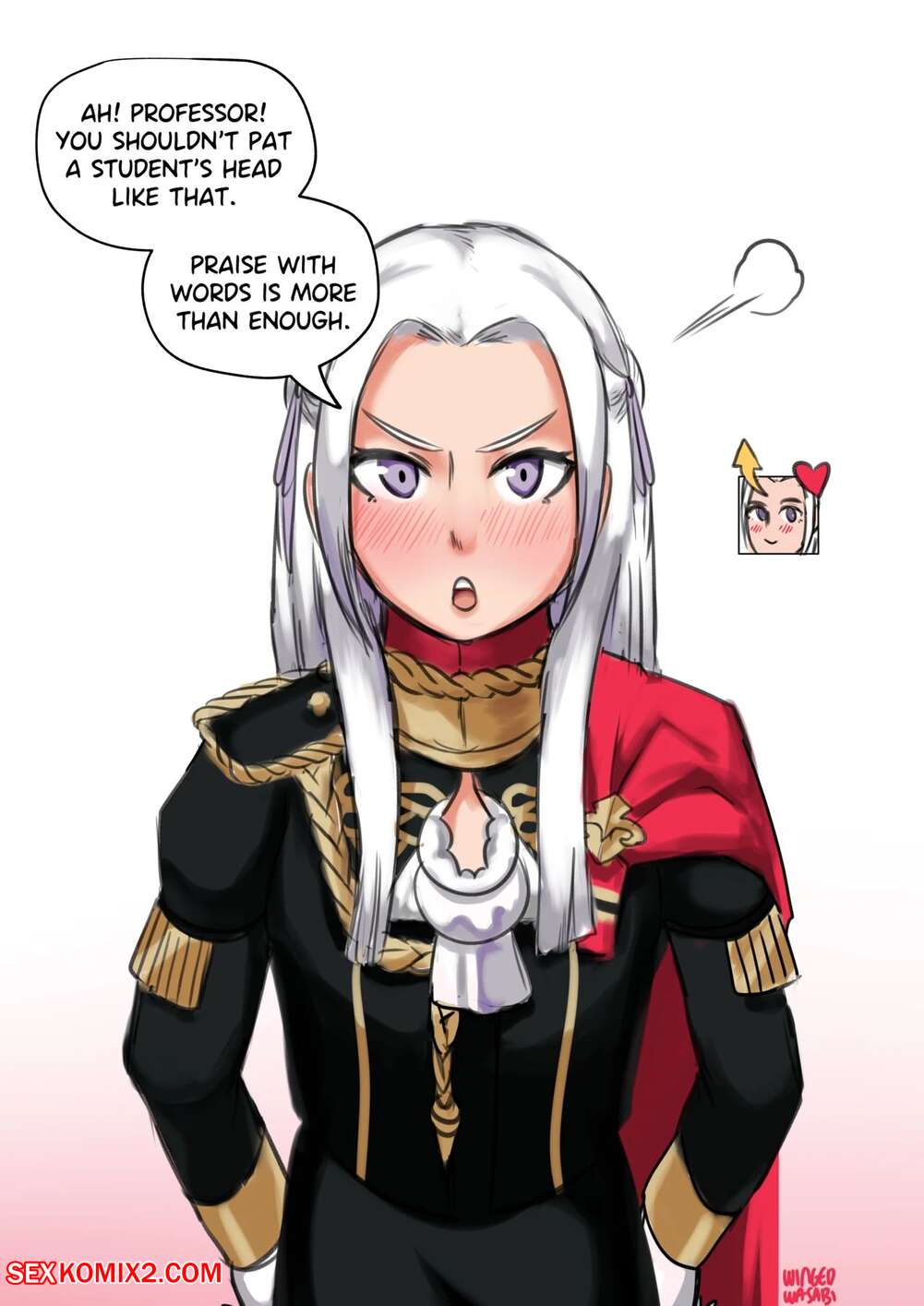 Porn comic Hilda and Edelgard. Wingedwasabi