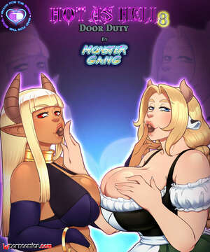 Porn comic Hot As Hell. Part 8. Door duty