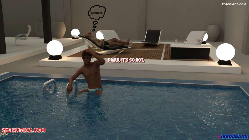 Porn comic Hot Evening. Mandelas