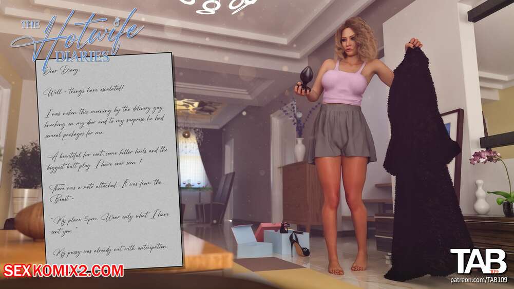 Porn comic Hotwife Diaries. Slut Training. Tab109.