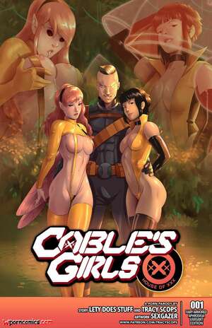 Porn comic House Of XXX. Cable s Girls. X-Men.