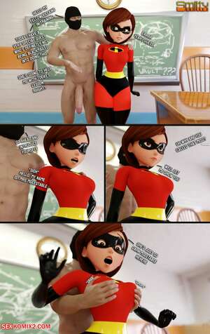Porn comic How To Defeat A Heroine, With Elastigirl. Smitty