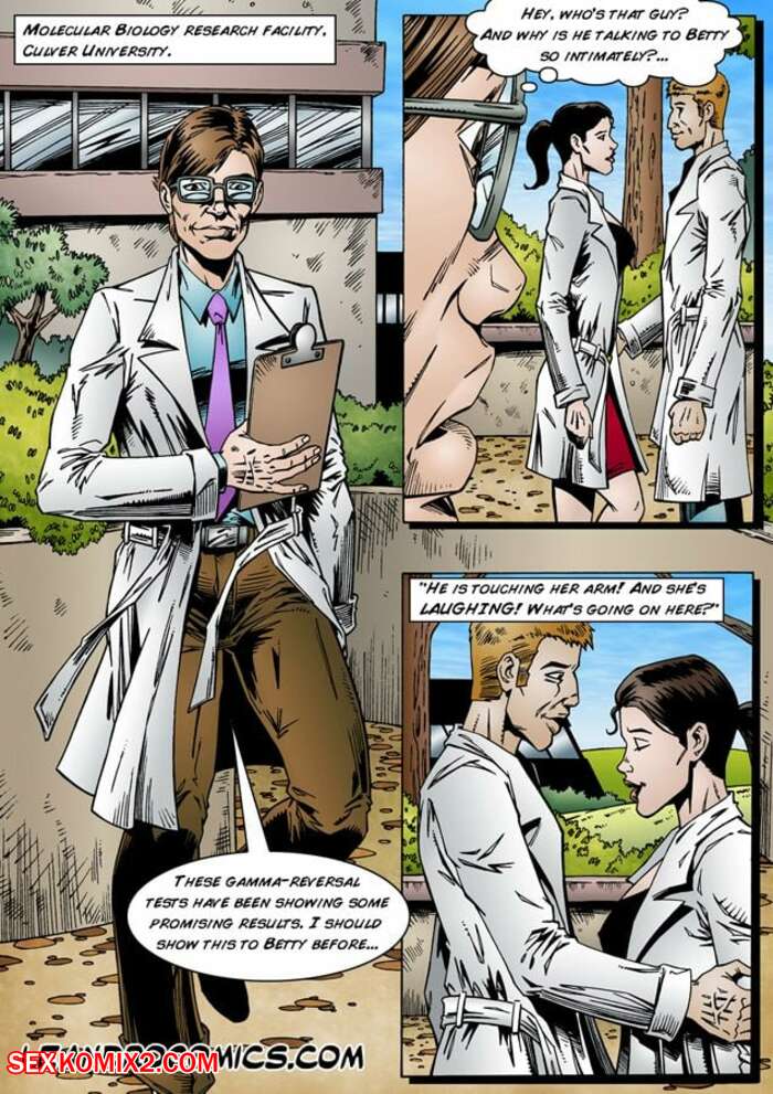 Porn comic Hulk. Chapter 1. Leandro Comics.