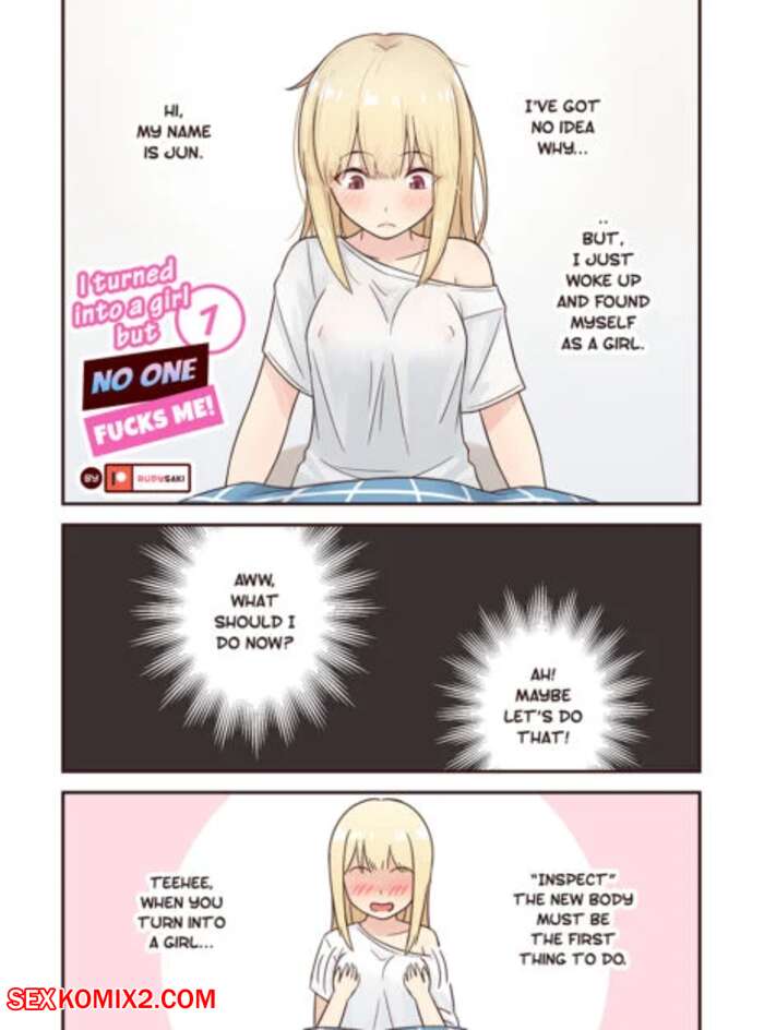 Porn comic I turned into a girl but no one fucks me 2. RudySaki