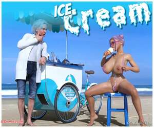Porn comics 3D Ice Cream. Renderpixel
