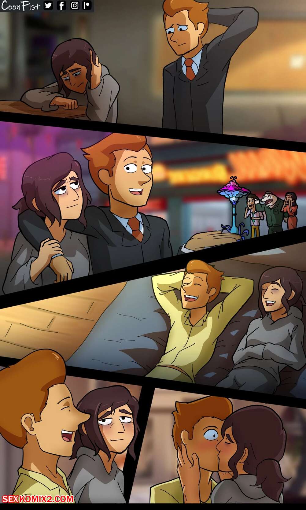 Porn comic Inside Job. Zacart41