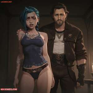 Porn comic Jinx x Vander. Scarlet Meow