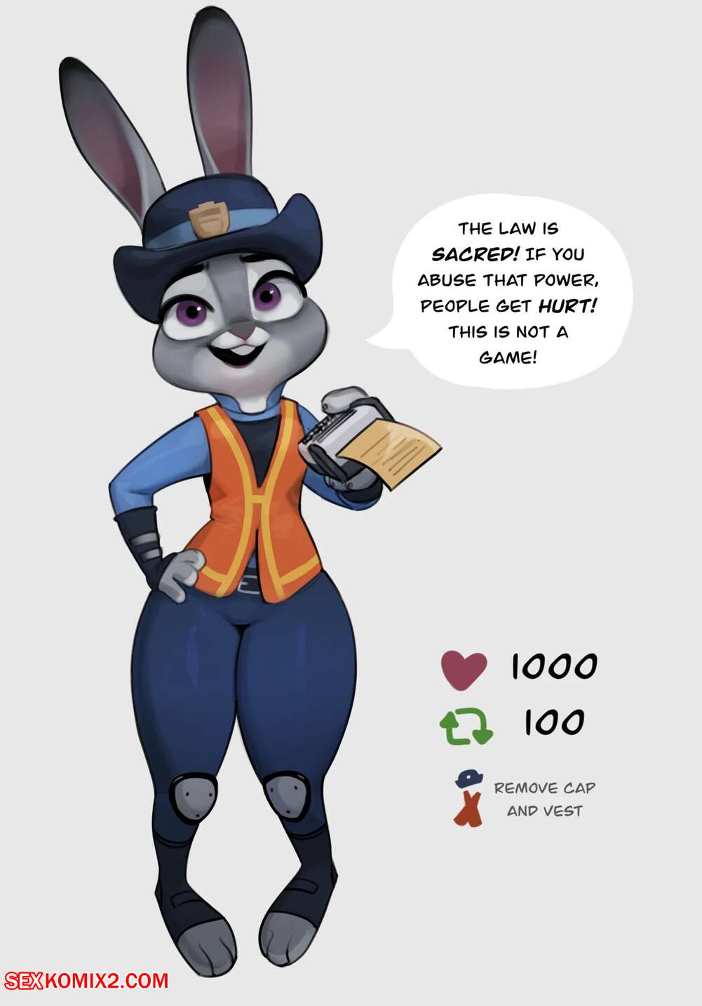 Porn comic Judy Hopps Stripgame. Qupostuv35