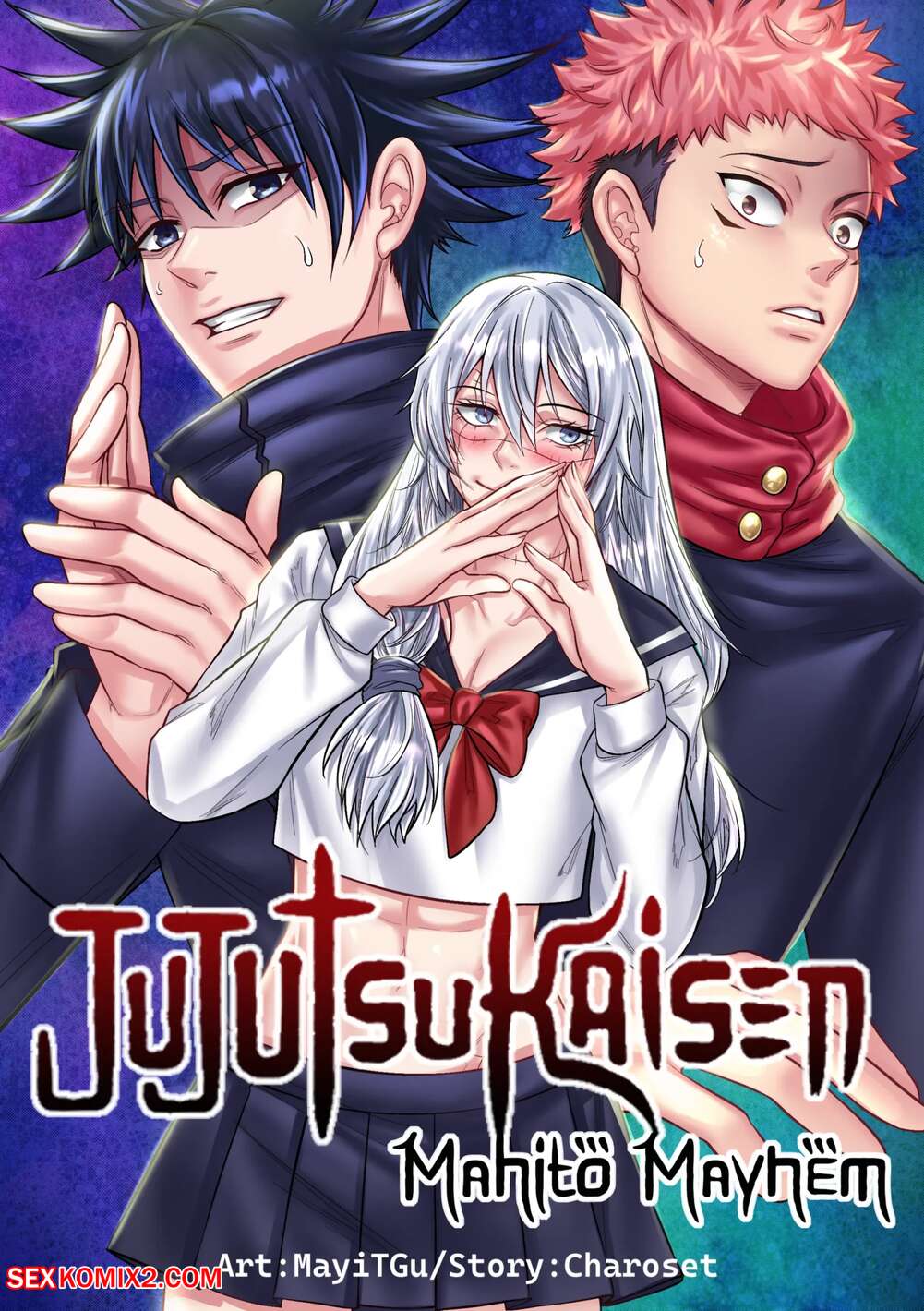 Porn comic Jujutsu Kaisen. Mahito Mayhem. Mayitgu.