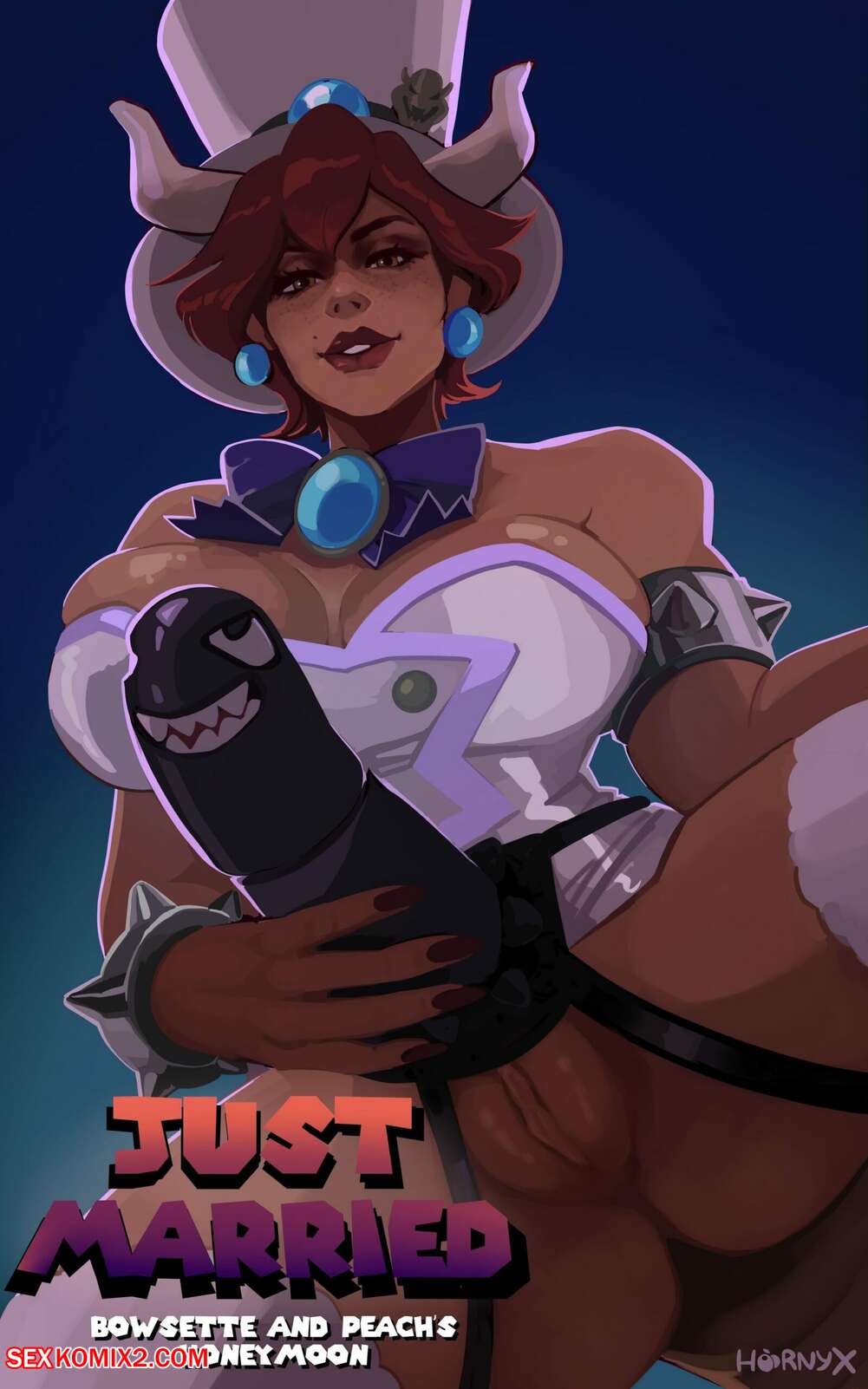 Porn comic Just Married. Hornyx