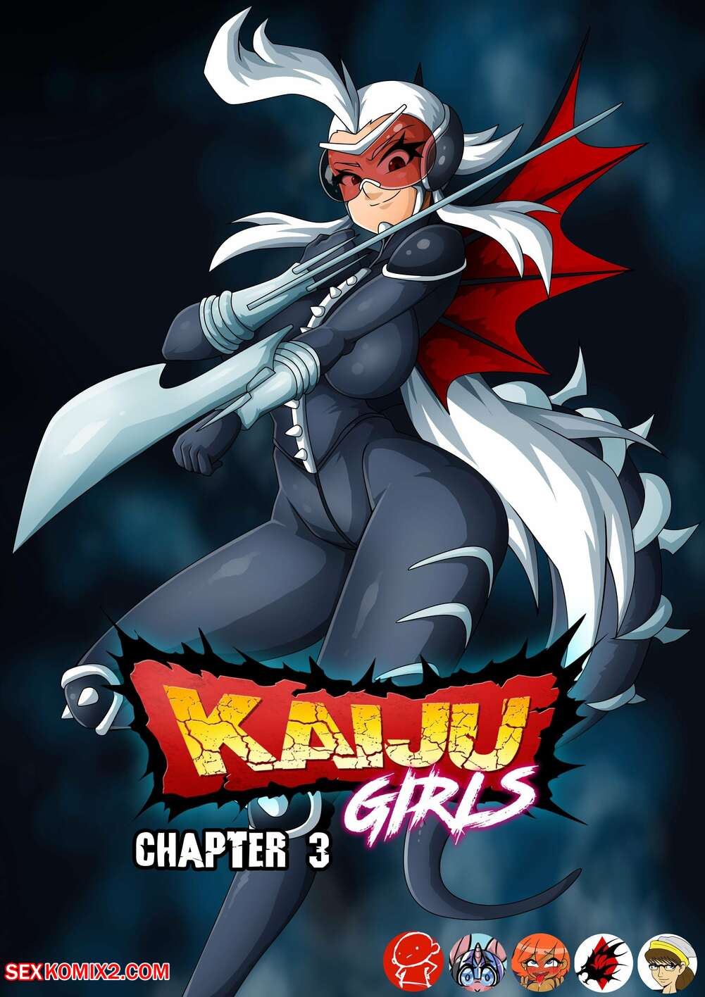 Porn comic Kaiju Girls. Chapter 3. WitchKing00.