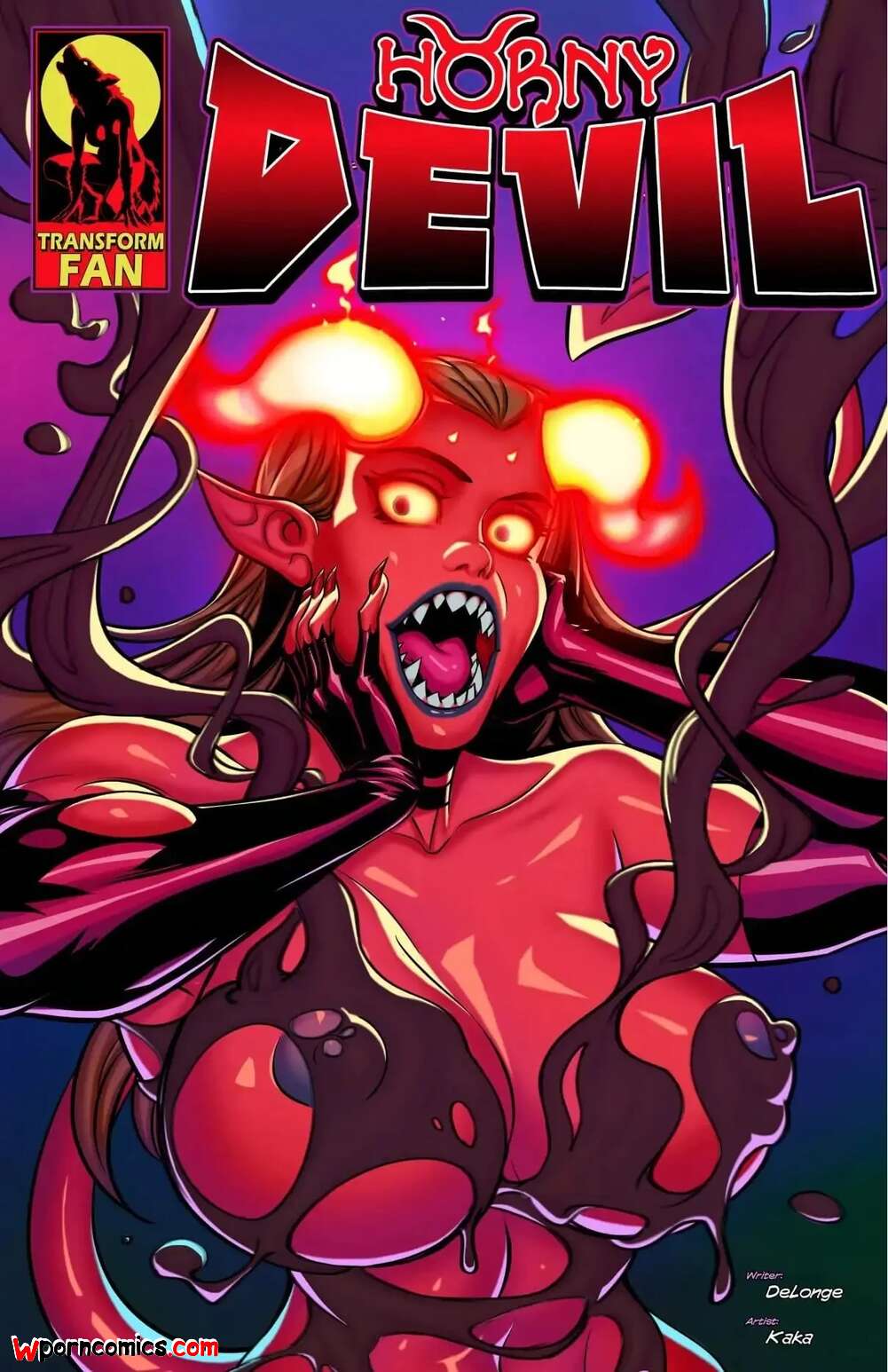 Porn comic Kaka. Horny Devil