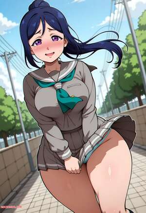Porn comic Kanan Matsuura. Floxin