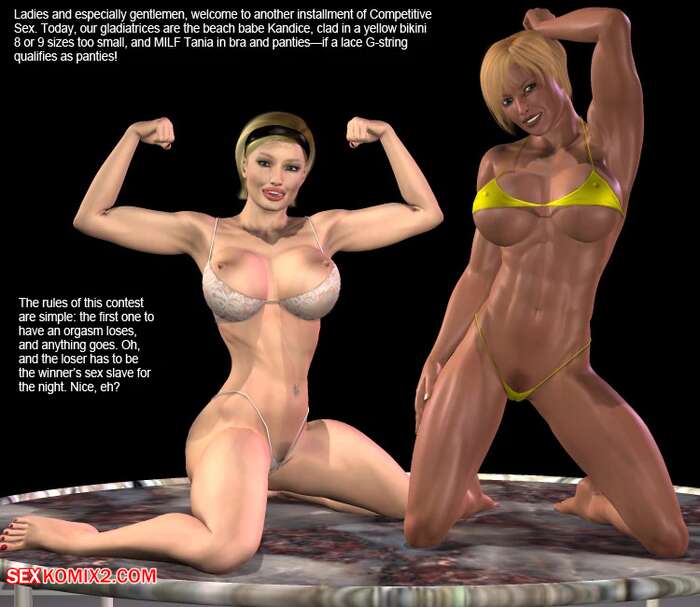 Porn comic Kandice and Tania. Baxs