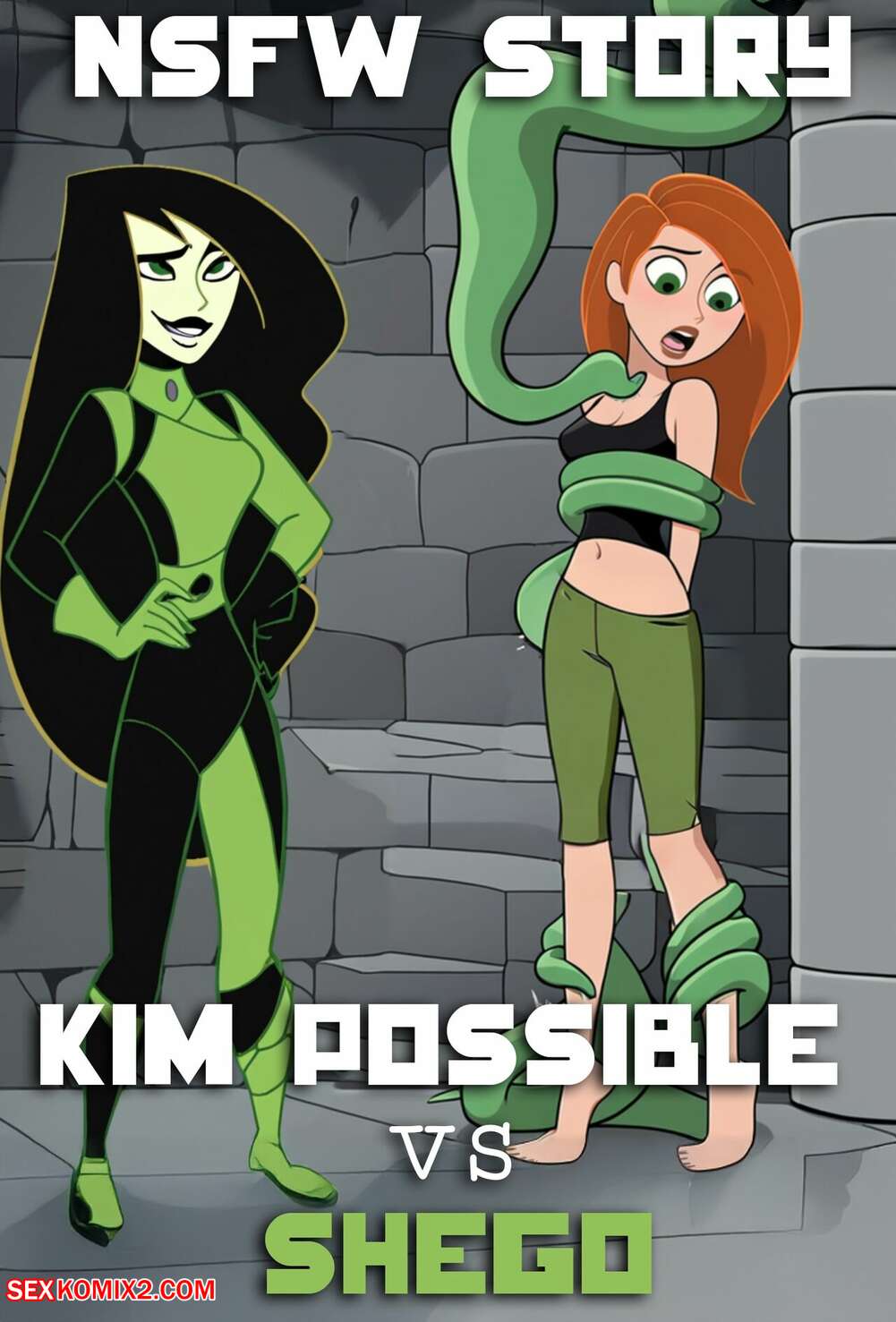 Porn comic Kim Possible vs Shego. CartoonLabsX