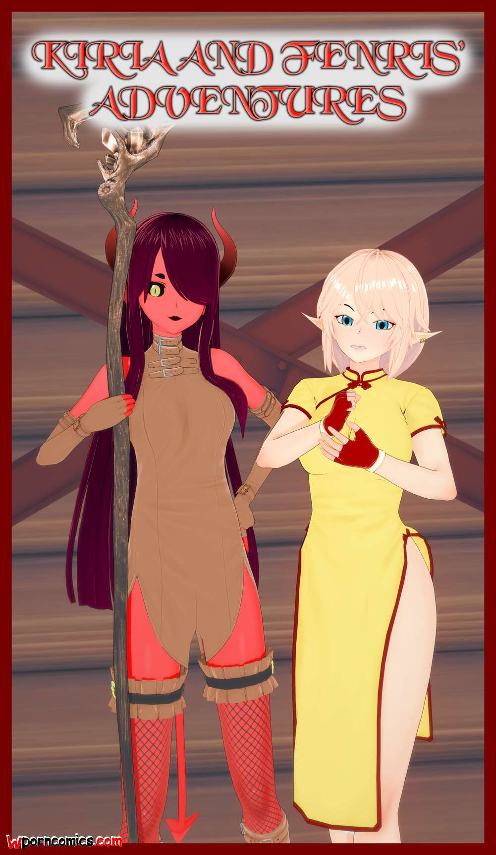 Porn comic Kiria and Fenris Adventures. Breakfull