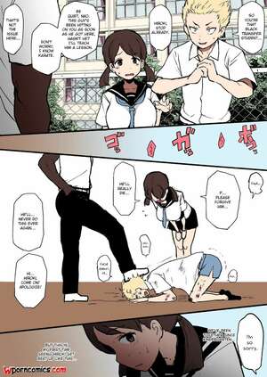 Porn comic Kokujin no Tenkousei NTR. Terasu MC.