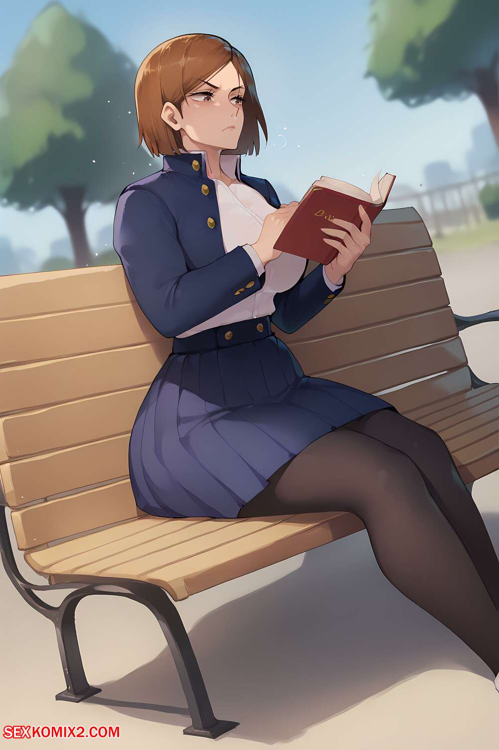 Porn comic Kugisaki Nobara. Azure