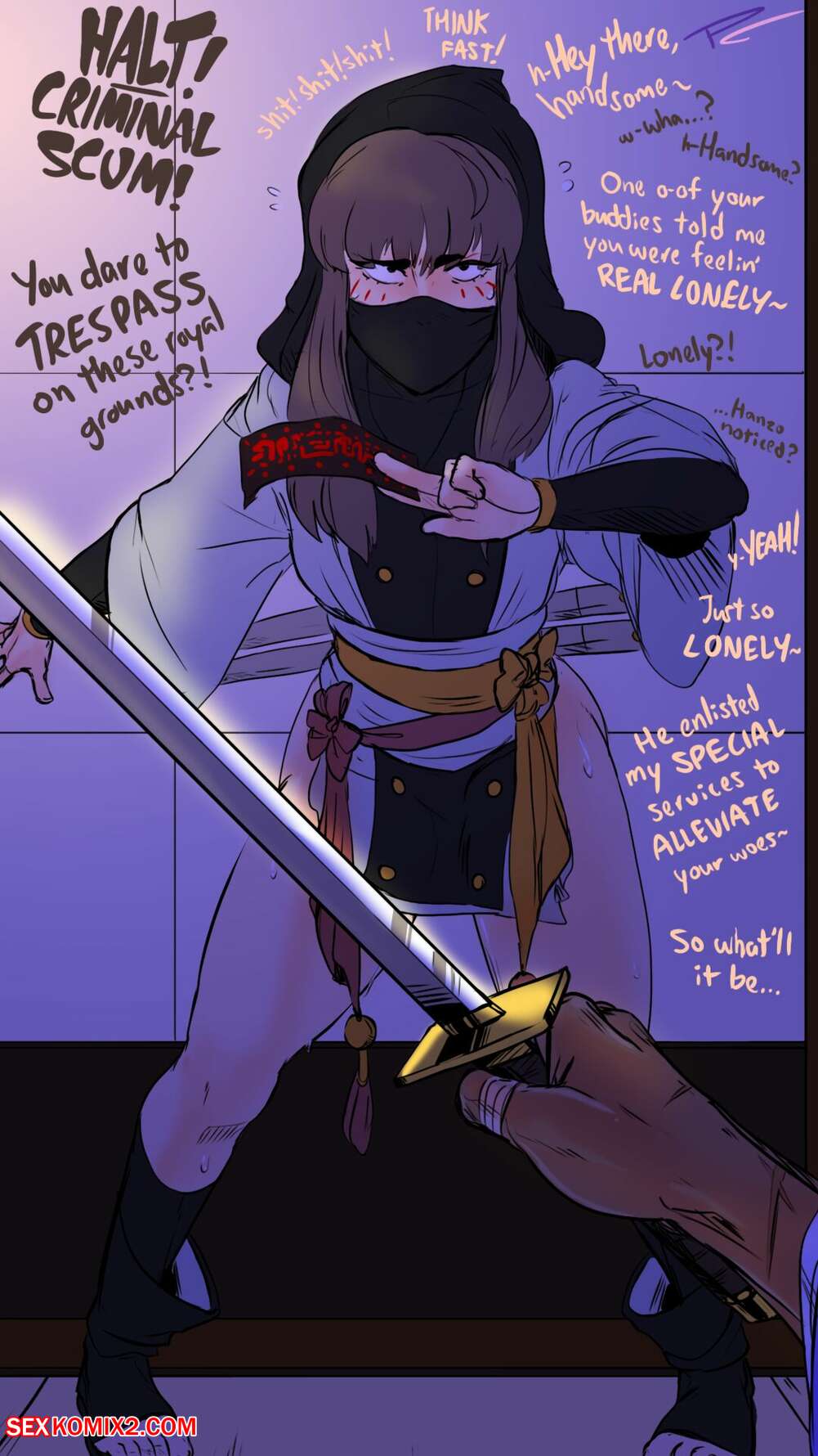 Porn comic Kunoichi Caught. FakeryWay