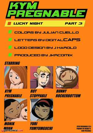 Porn comic Kym Pregnable. Chapter 3. Kim Possible. JKRComix.