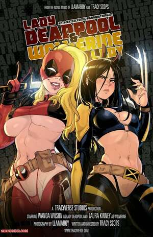 Porn comic Lady Deadpool and Wolverine Lady. Tracy Scops.