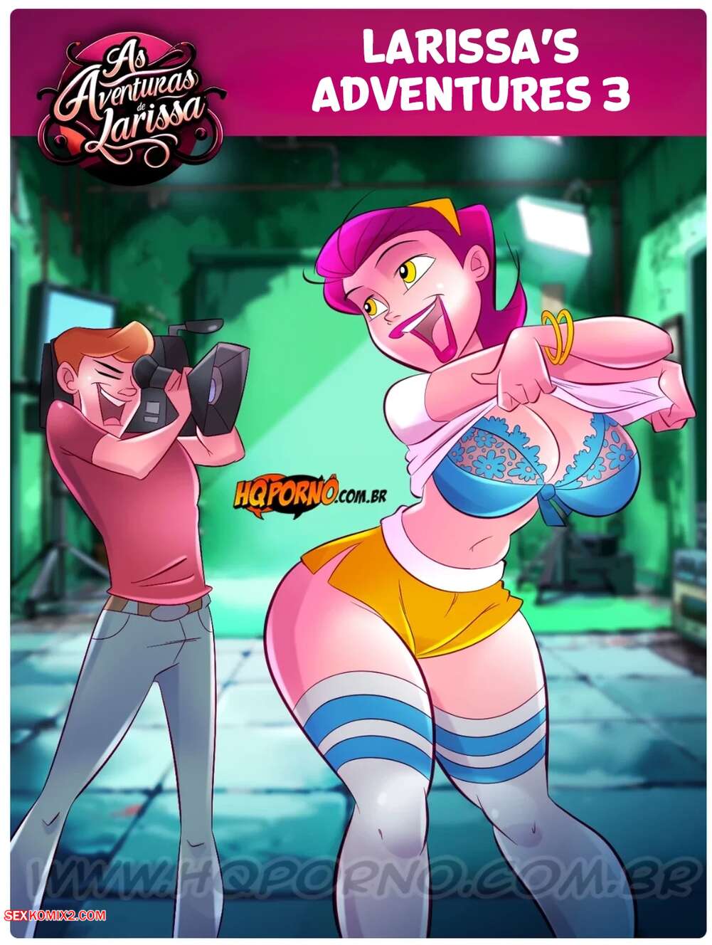Porn comic Larissas Adventures. Chapter 3. As aventuras de Larissa. HQPorno