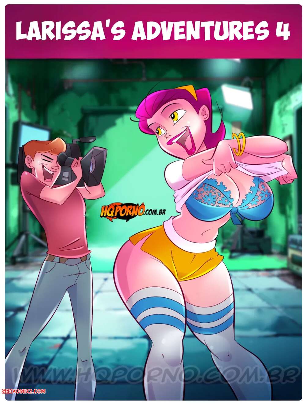 Porn comic Larissas Adventures. Chapter 4. As aventuras de Larissa. HQPorno