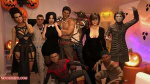 Porn comic Latin Passion. Halloween Party. Real Deal 3D.