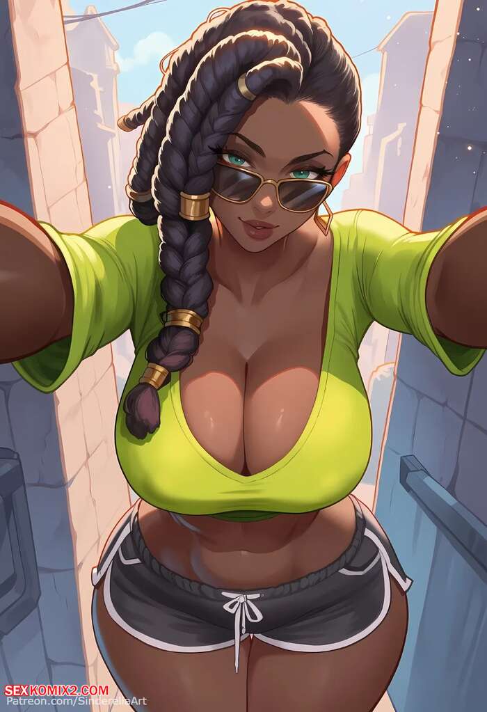 Porn comic League of Legends. Senna. SinderellaArt