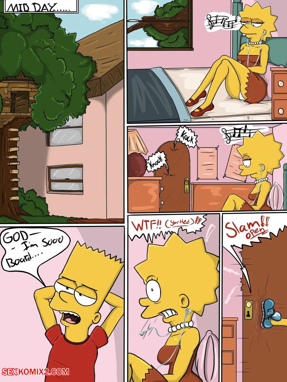 Porn comic LisaMania 2024. The Simpsons