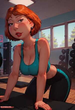 Porn comic Lois and Her Personal Trainer. LowFireStudios