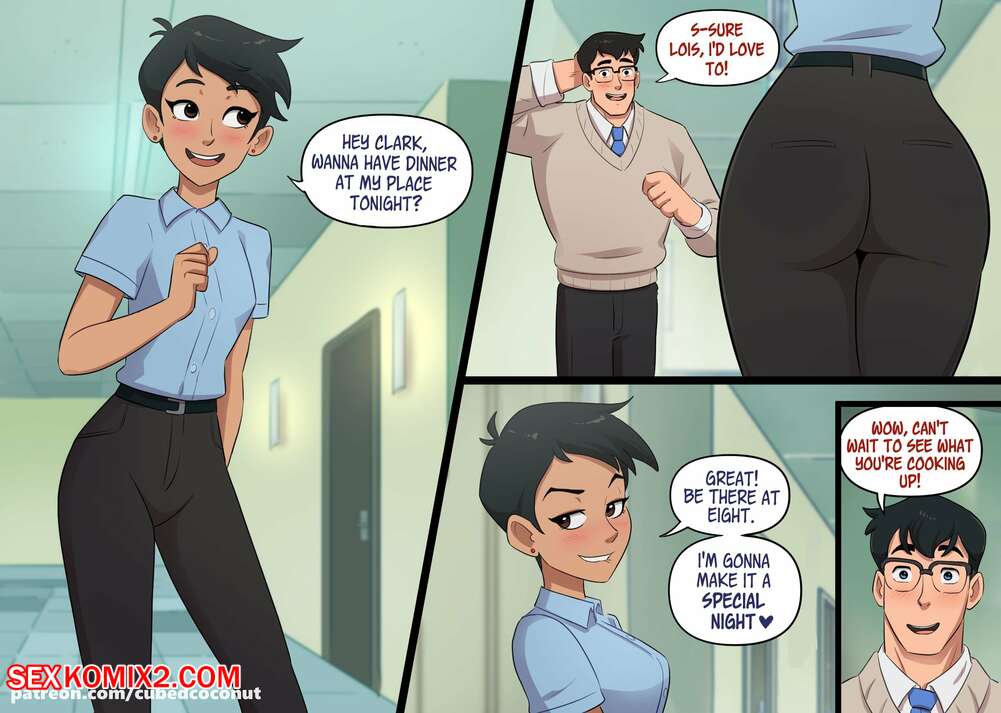 Porn comic Lois Lane comic. CubedCoconut.