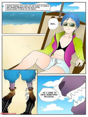 Porn comic Loosening With a God. Dragon Ball. Sloghy