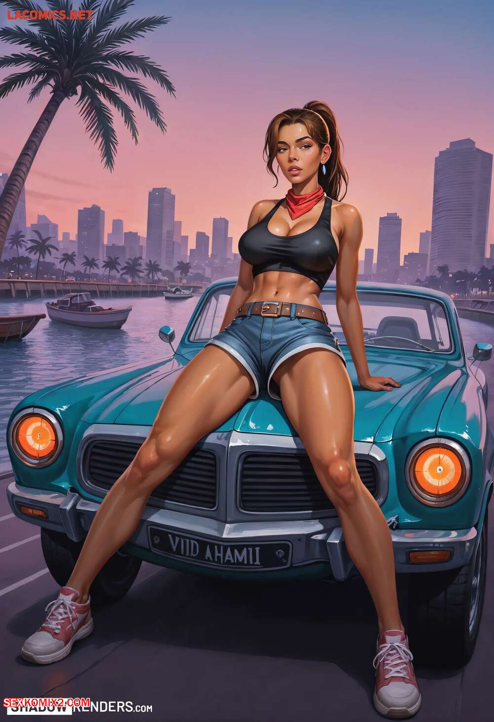 Porn comic Lucia. Feel the GTA VIbe. Shadow Renders
