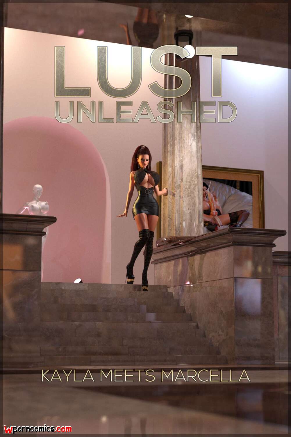 Porn comic Lust Unleashed. Kayla Meets Marcella. Comic. Chapter 17. TheDude3DX.