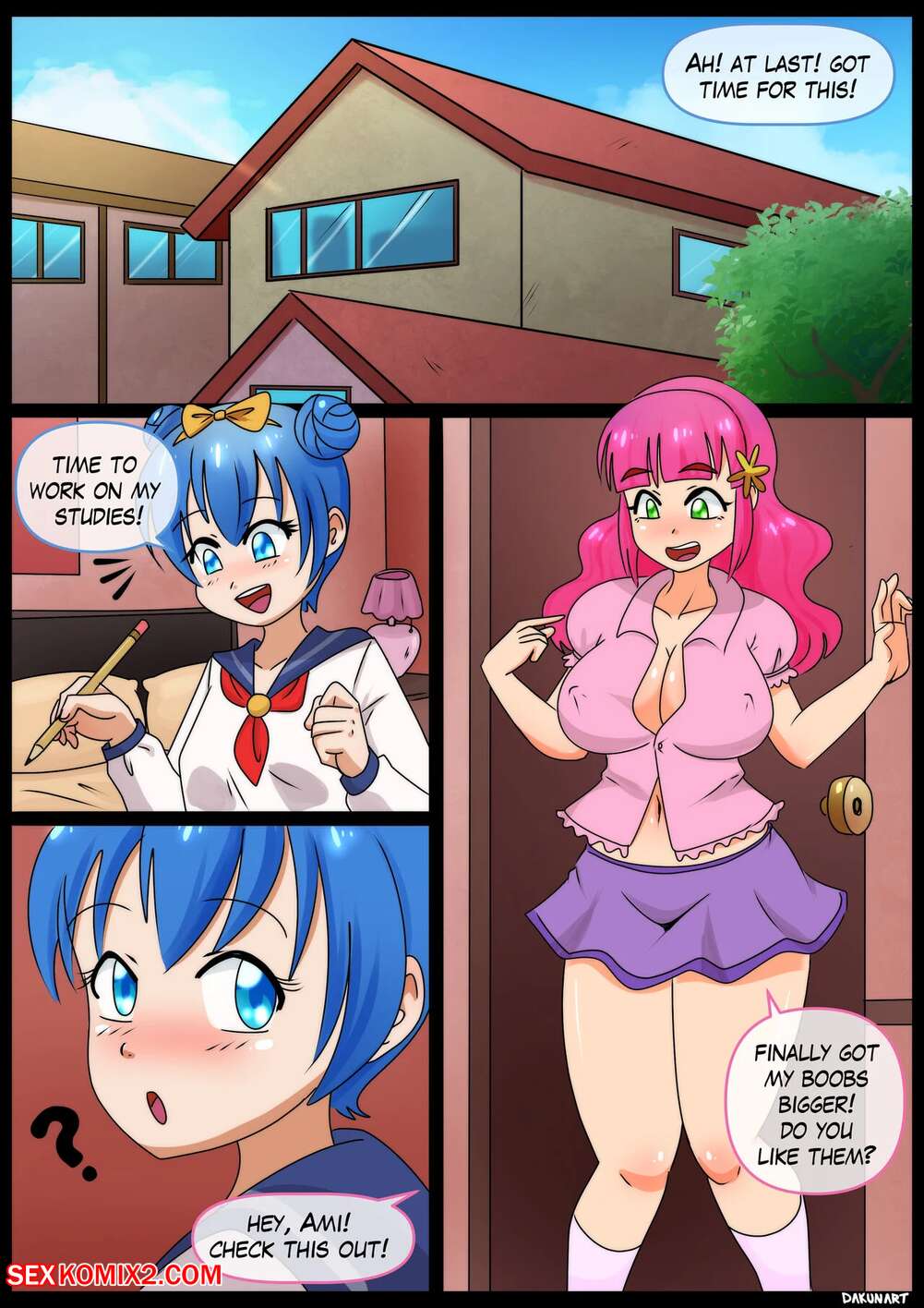 Porn comic Magic Wand. DakunArt