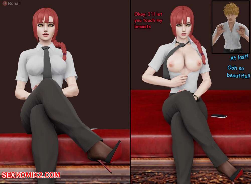 Porn comic Makima. Chainsaw Man. Ronail