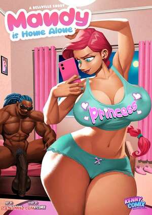 Porn comic Mandy is Home Alone. Kennycomix