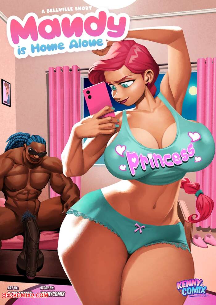 Porn comic Mandy is Home Alone. Kennycomix