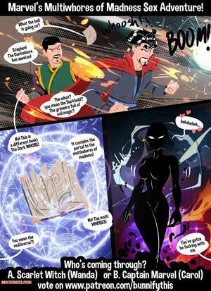 Porn comic Marvels Multiwhores Of Madness. Bunnify This
