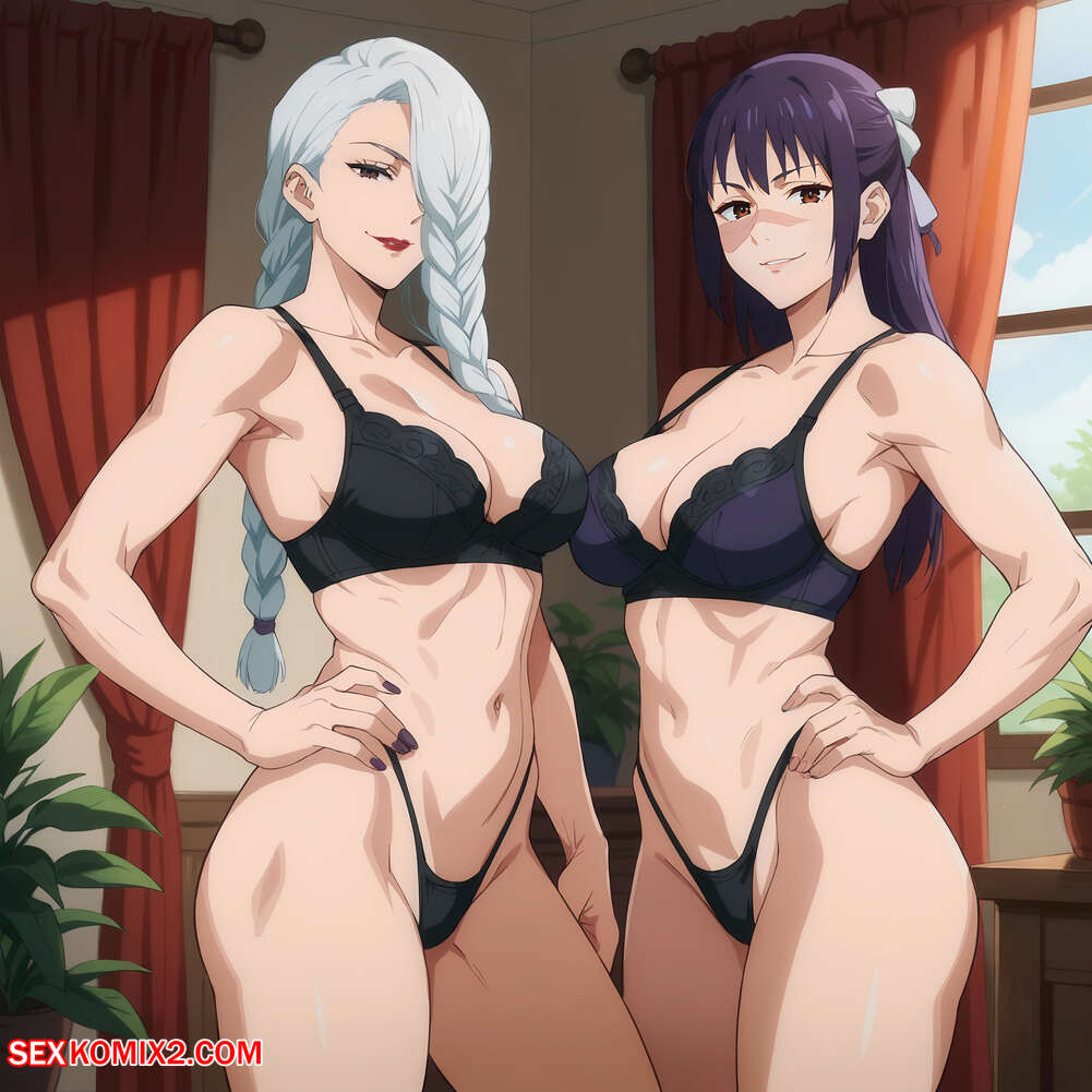 Porn comic Mei Mei X Utahime. Just Colleagues. TemptArt