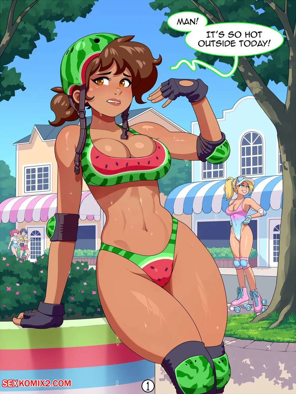 Porn comic Melony and Candy. RoninDude