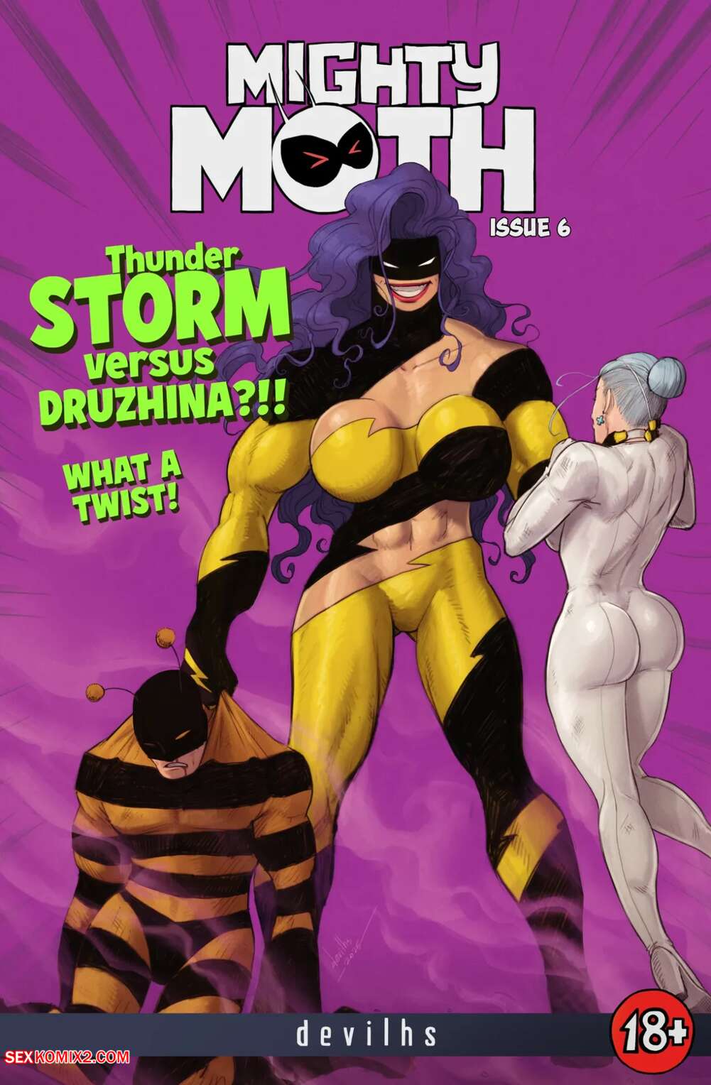 Porn comic Mighty Moth 6. DevilHS
