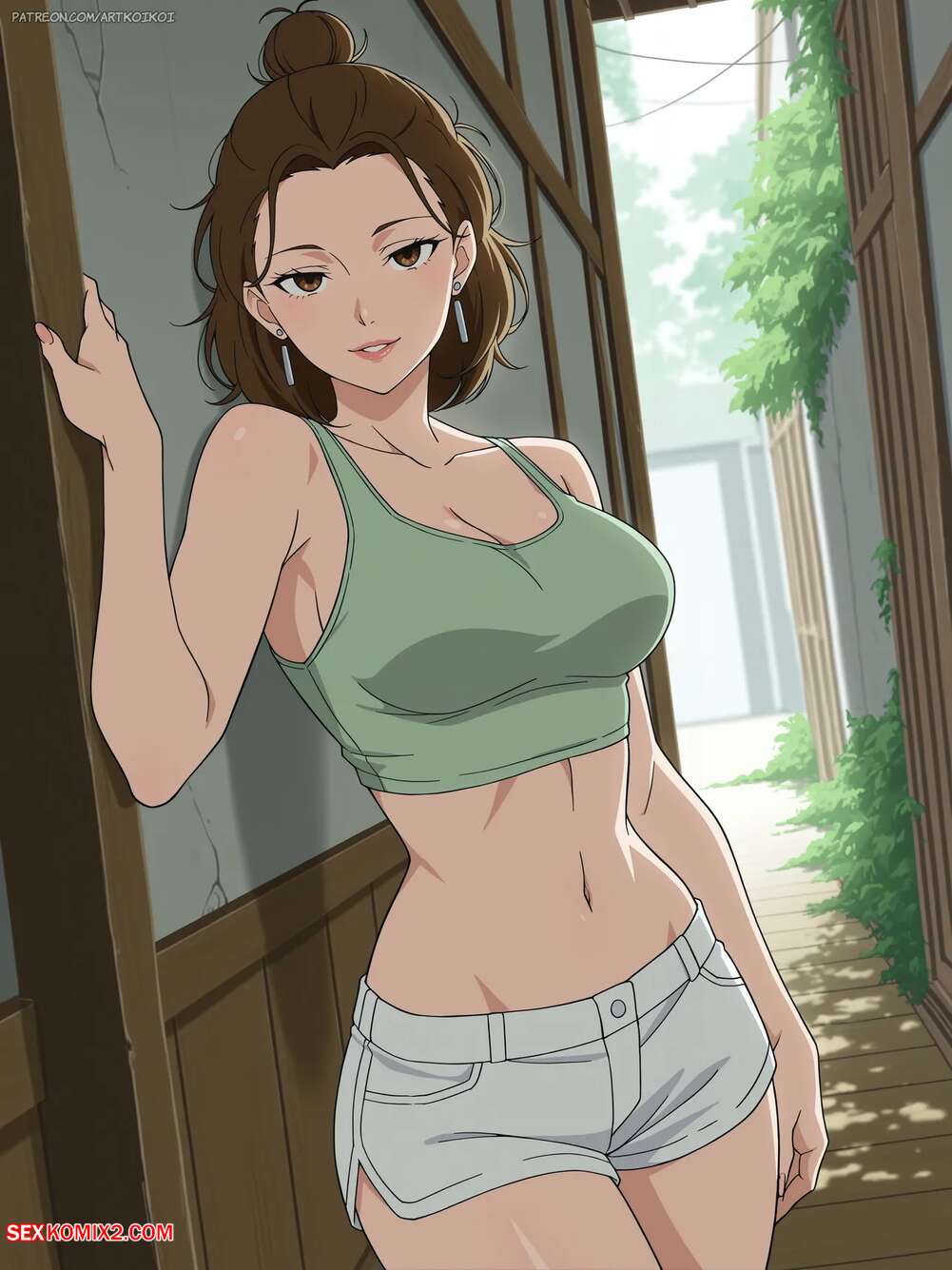 Porn comic Miko. Artkoikoi