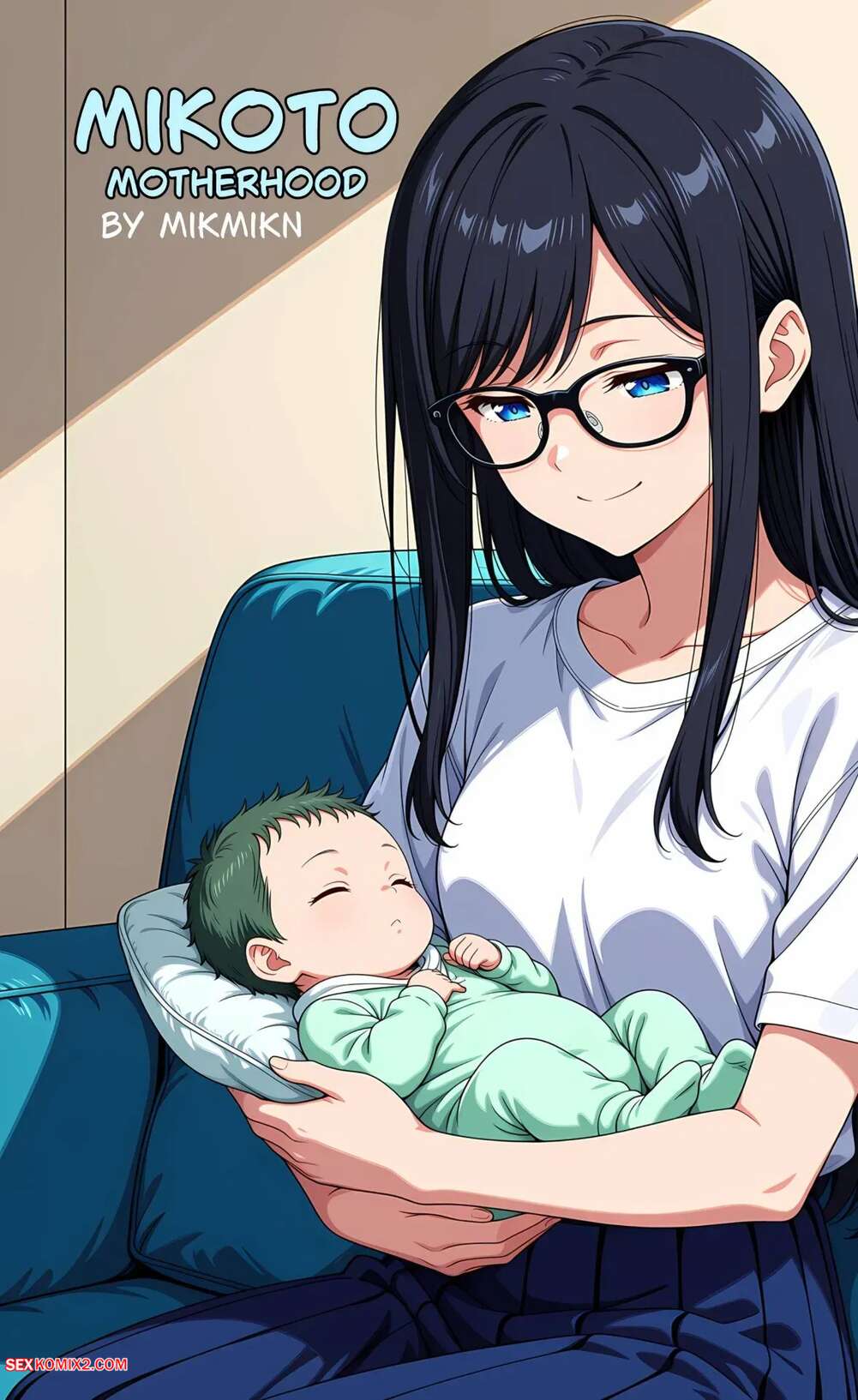 Porn comic Mikoto Motherhood. MikMikN