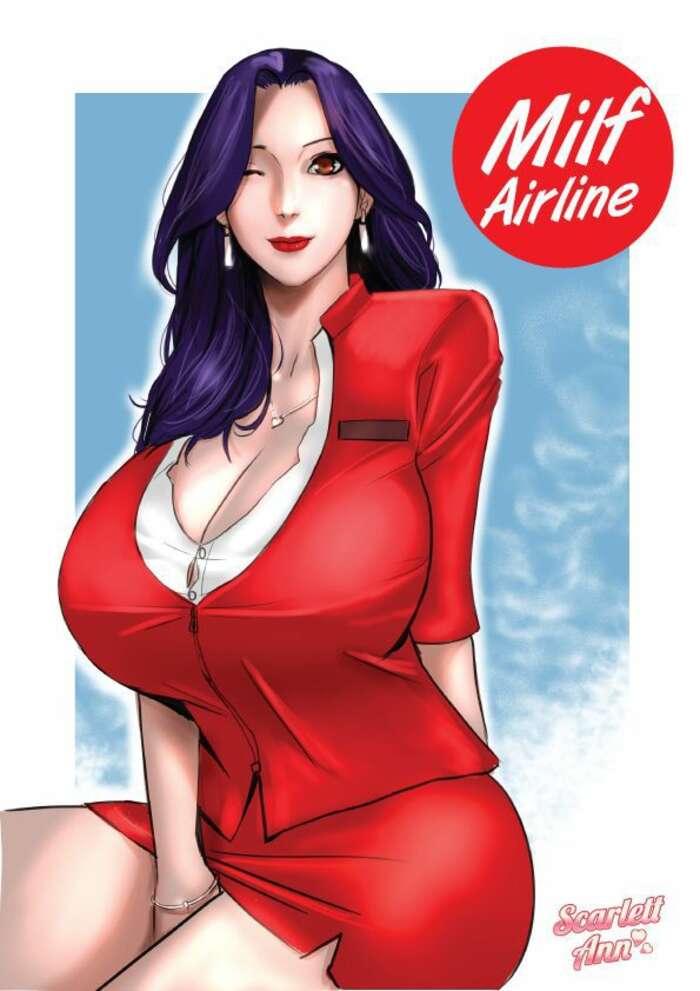 Porn comic MILF Airline. Scarlett Ann.
