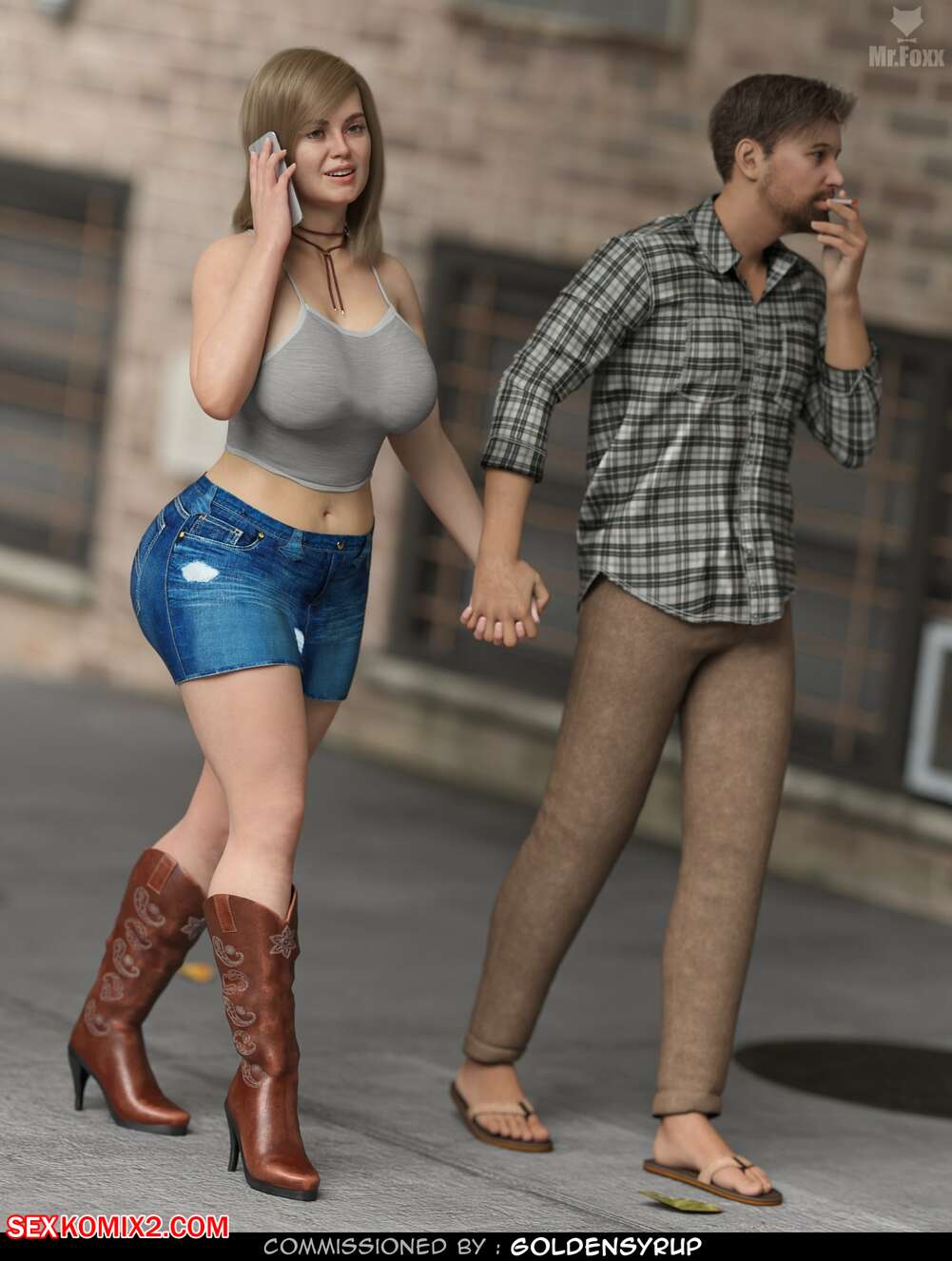 Porn comic MILF Commission. Mr.FOXX.